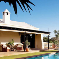 The villa - pool view & Louis - Breathing Space Retreats - breathguru